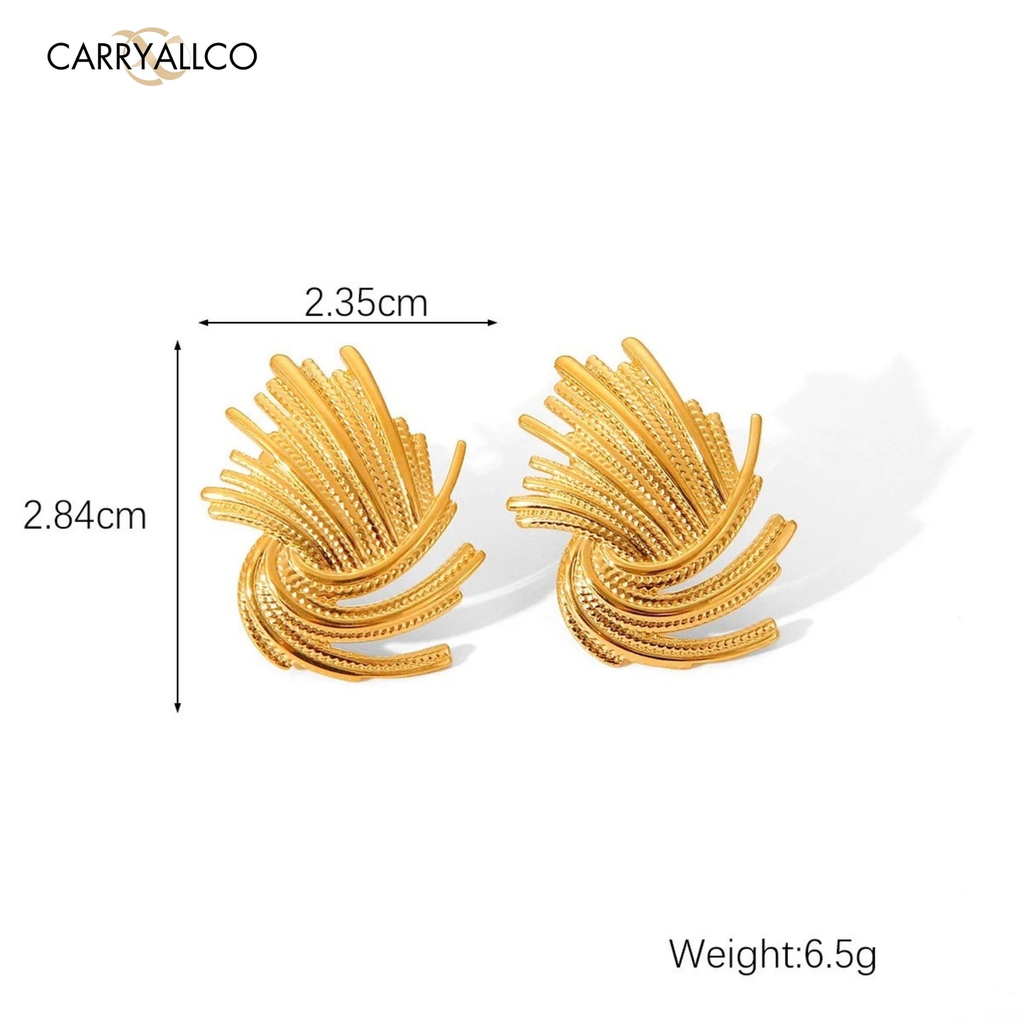 Carryallco Braided Weave Earring