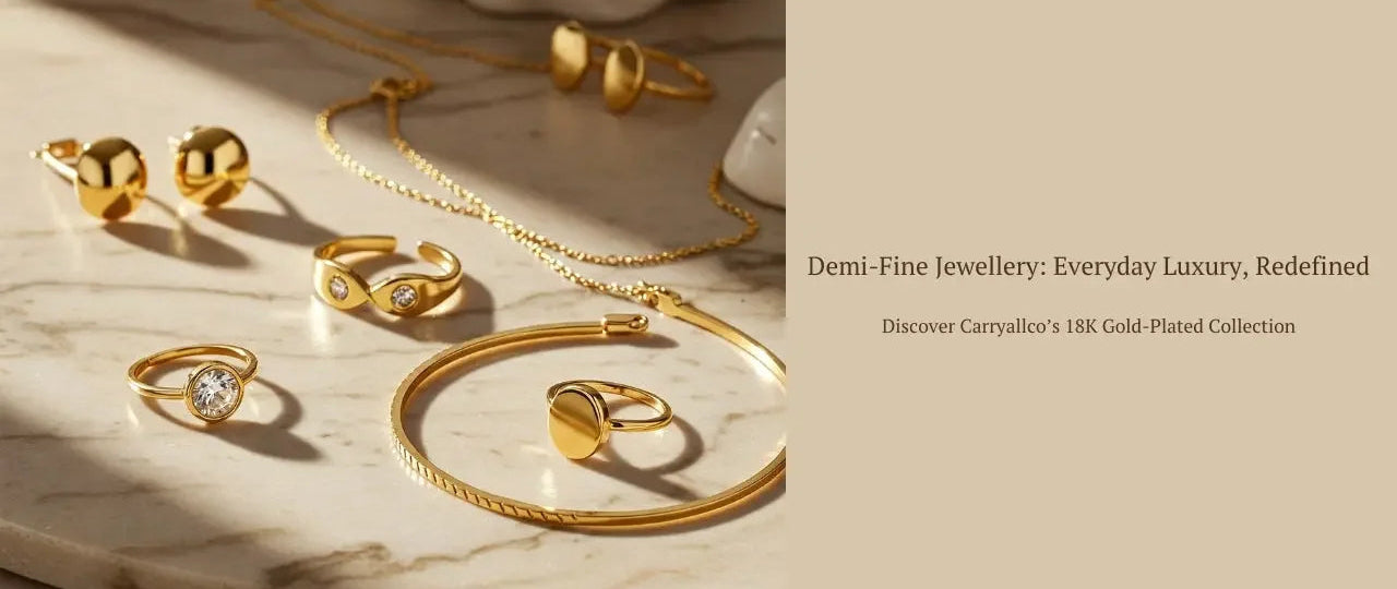 PVD Gold vs Gold Vermeil – Which Lasts Longer for Indian Skin? | Carryallco