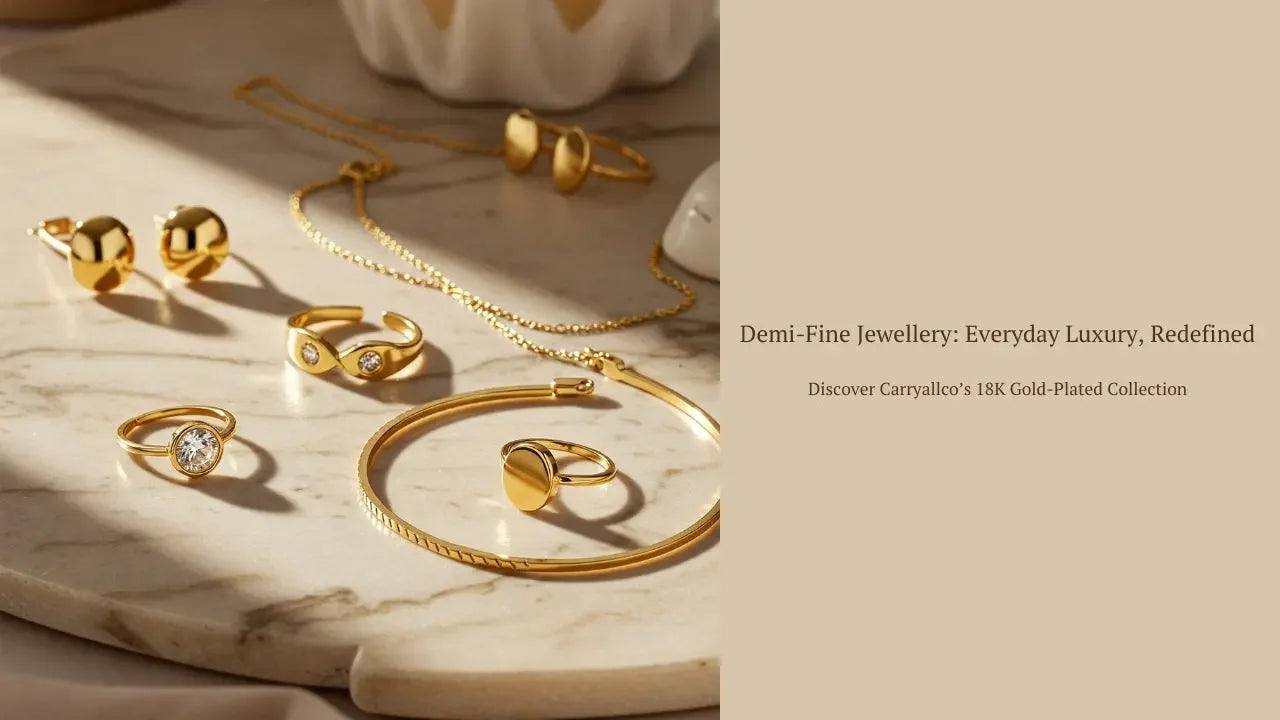 What Is Demi-Fine Jewellery and Why It's Perfect for Everyday Wear | Carryallco