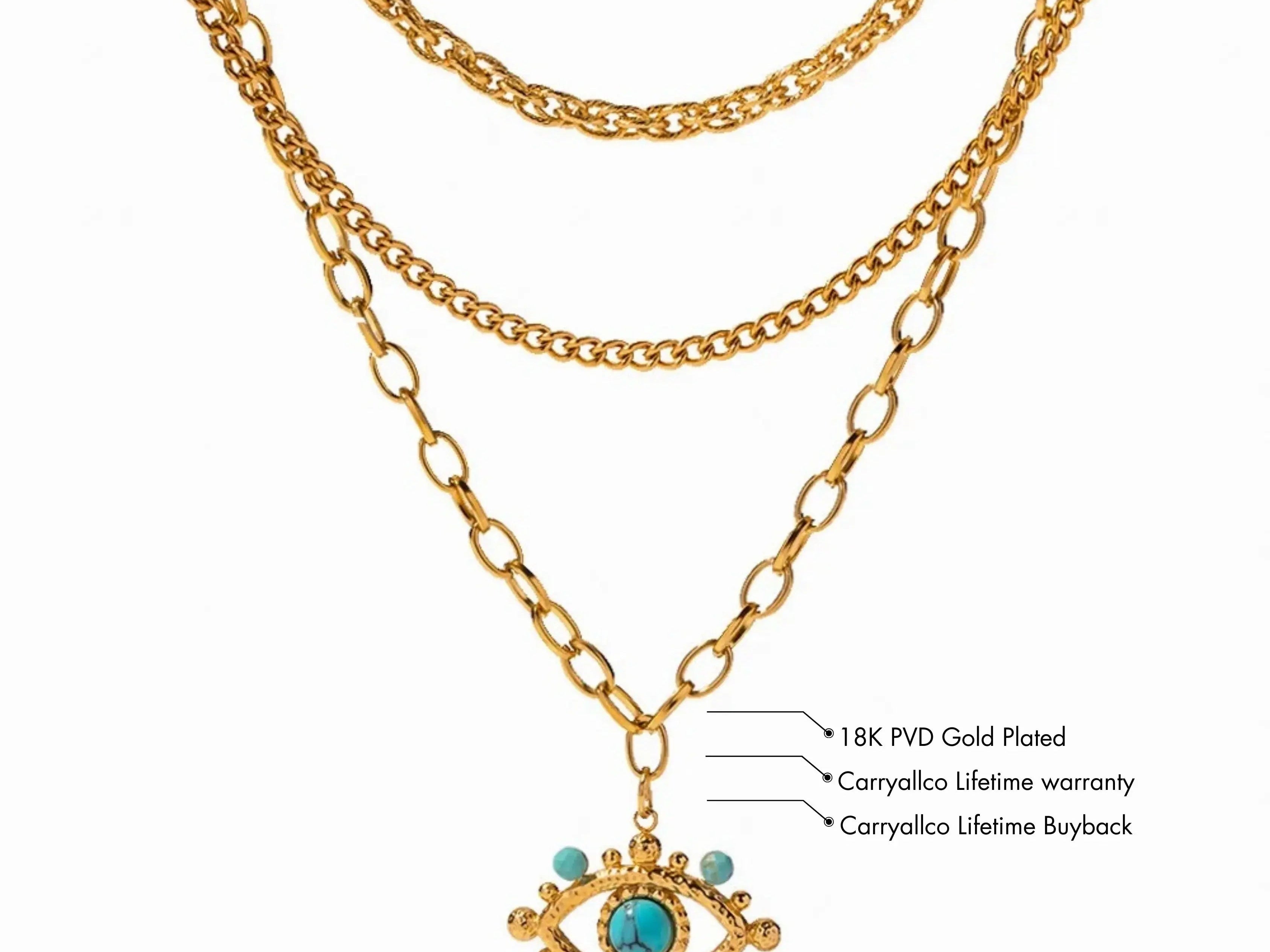 Evil Eye Jewellery in 18K Gold – Meaning, Styles & Why India Loves It | Carryallco