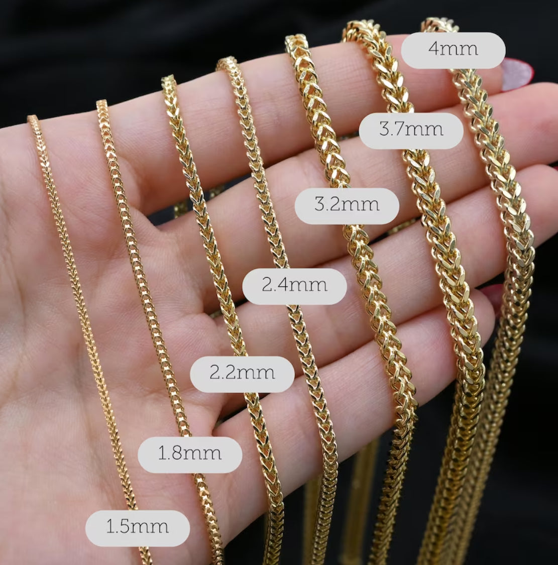 8 Types of Men's Gold Chains Explained – Which to Buy | Carryallco