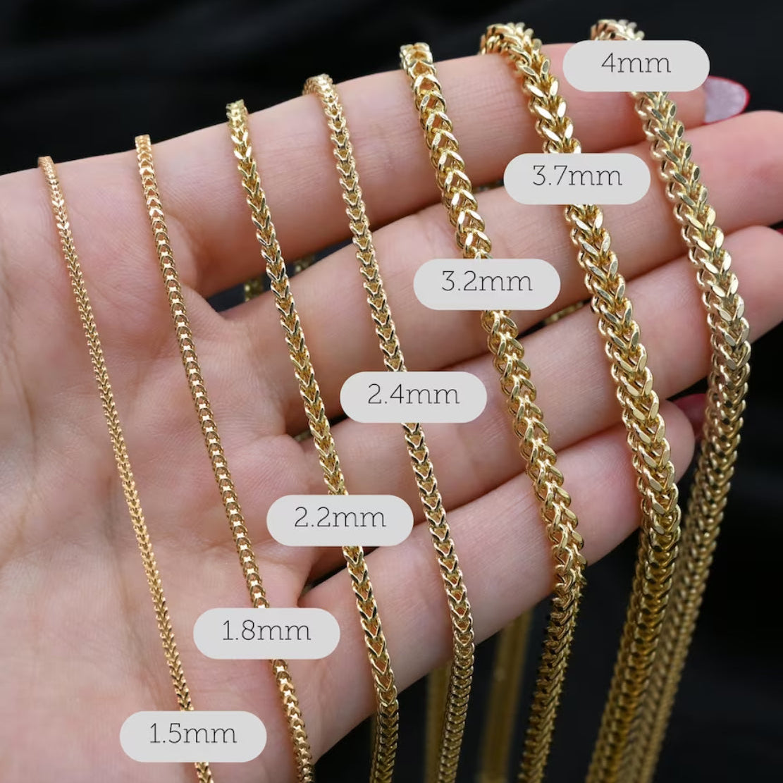 8 Types of Men's Gold Chains Explained – 18K Demi-Fine Styles India | Carryallco