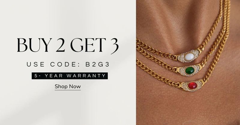 Demi-Fine Jewellery – Buy 2 Get 3 Free