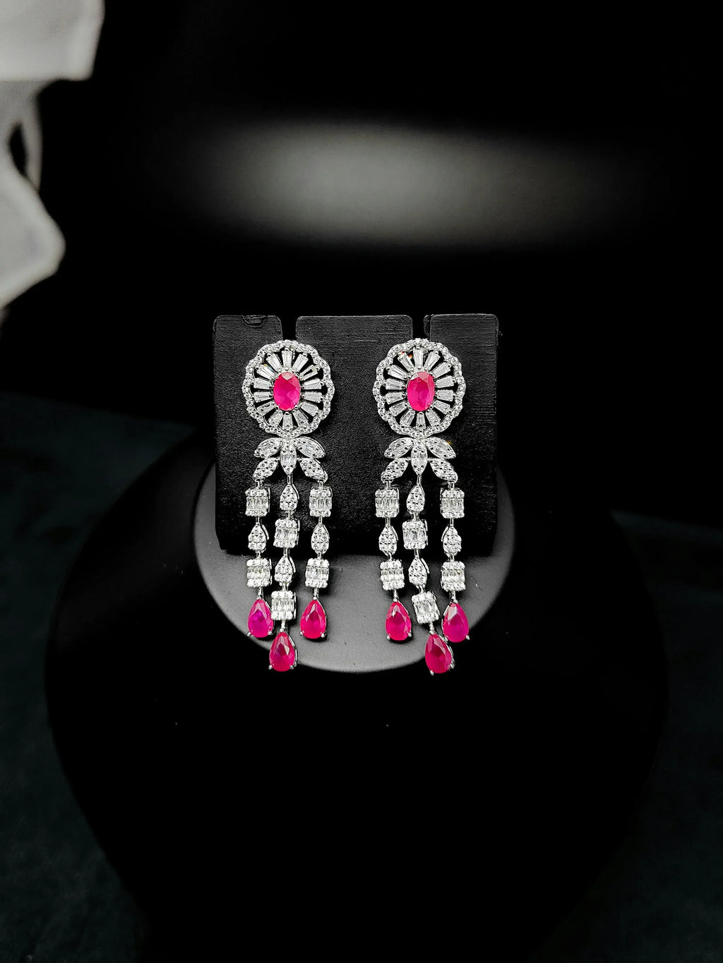 American Diamond Earrings - CARRYALLCO