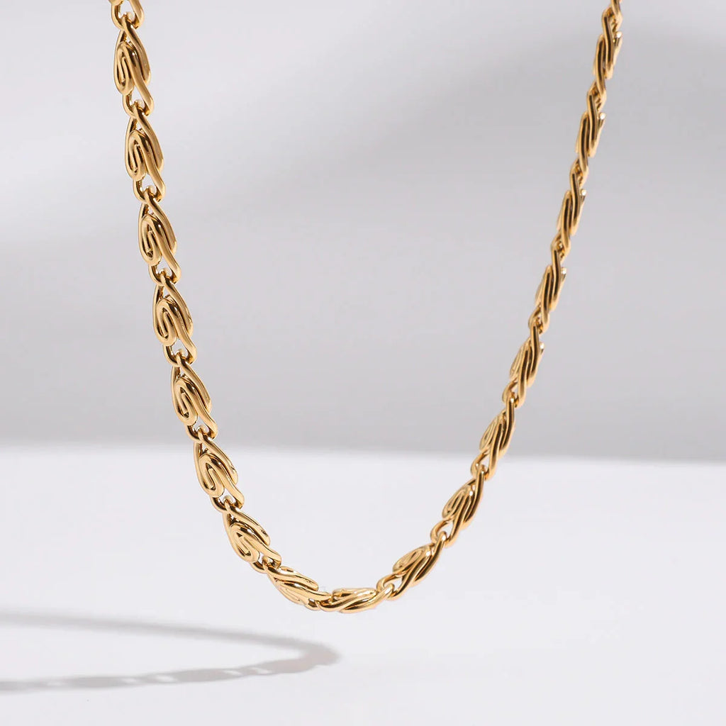 mean wearing demi fine gold plated necklace