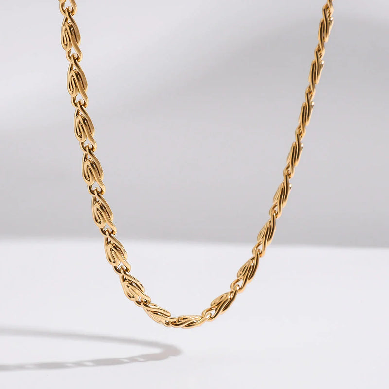 mean wearing demi fine gold plated necklace