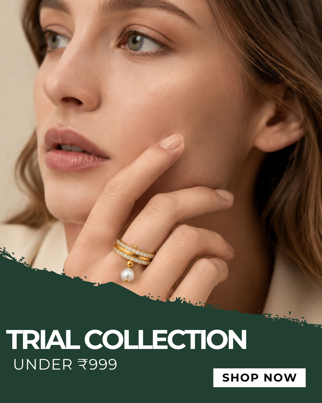 Jewellery Under ₹999 – Affordable 18K Gold and American Diamond Jewellery | Carryallco India