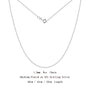 18K Gold Plated Sterling Silver Chain Necklace – Box Chain View | Carryallco India