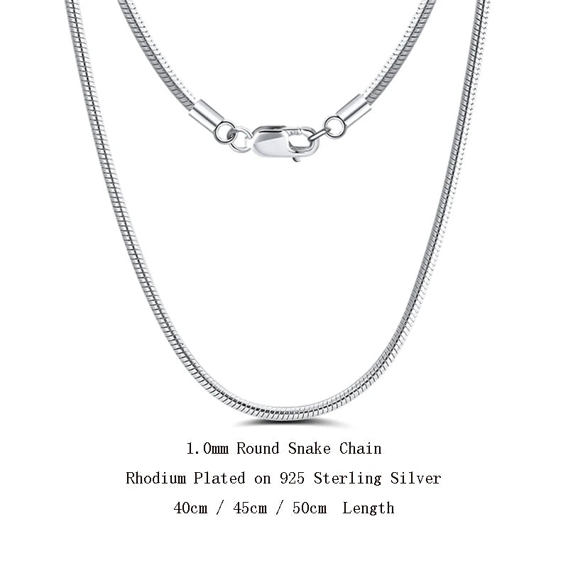 Sterling Silver 925 Chain Necklace 16inch