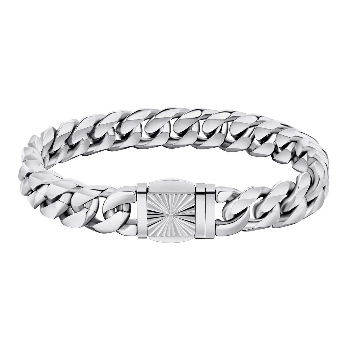 12mm Cuban Link Men's Bracelet