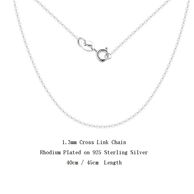 Sterling Silver 925 Chain Necklace 16inch