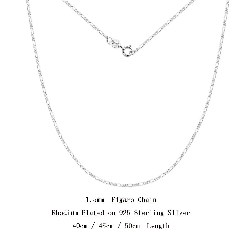 Sterling Silver 925 Chain Necklace 16inch