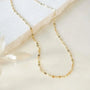 18K Gold Plated Dainty Twisted Minimalist Chain