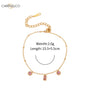 Pink Stone Bracelet – Detail View | 18K Gold Plated | Carryallco India
