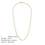 Box Chain Necklace – Specifications | 18K Gold Plated | Carryallco India