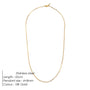 Paperclip Chain Necklace – Specifications | 18K Gold Plated | Carryallco India