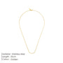 Snake Wire Chain Necklace – Specifications | 18K Gold Plated | Carryallco India