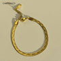 18K Gold Plated Vintage Embossed Bracelet Carryallco