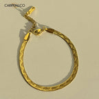 18K Gold Plated Vintage Embossed Bracelet Carryallco