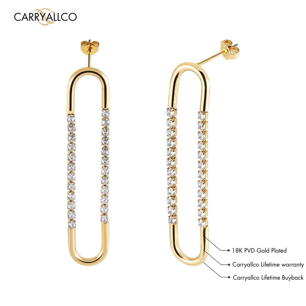 Carryallco Luminous Spring Statement Earrings Carryallco