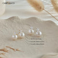 Carryallco Timeless Elegance Pearl Earrings Carryallco