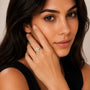 Butterfly Zirconia Ring – 18K Gold Plated | CARRYALLCO