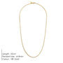 Gold Snake Chain Necklace – Pendant View | 18K Gold Plated | Carryallco India