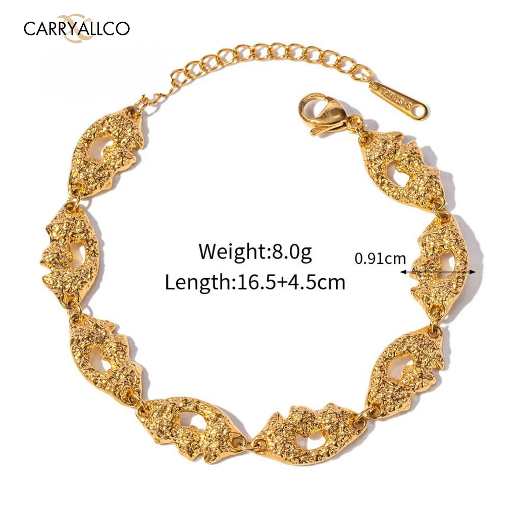 Volcano Pattern Irregular Bracelet Carryallco