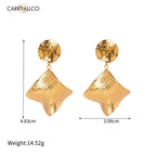 Carryallco Bump Lava Irregular Drop Earring Carryallco