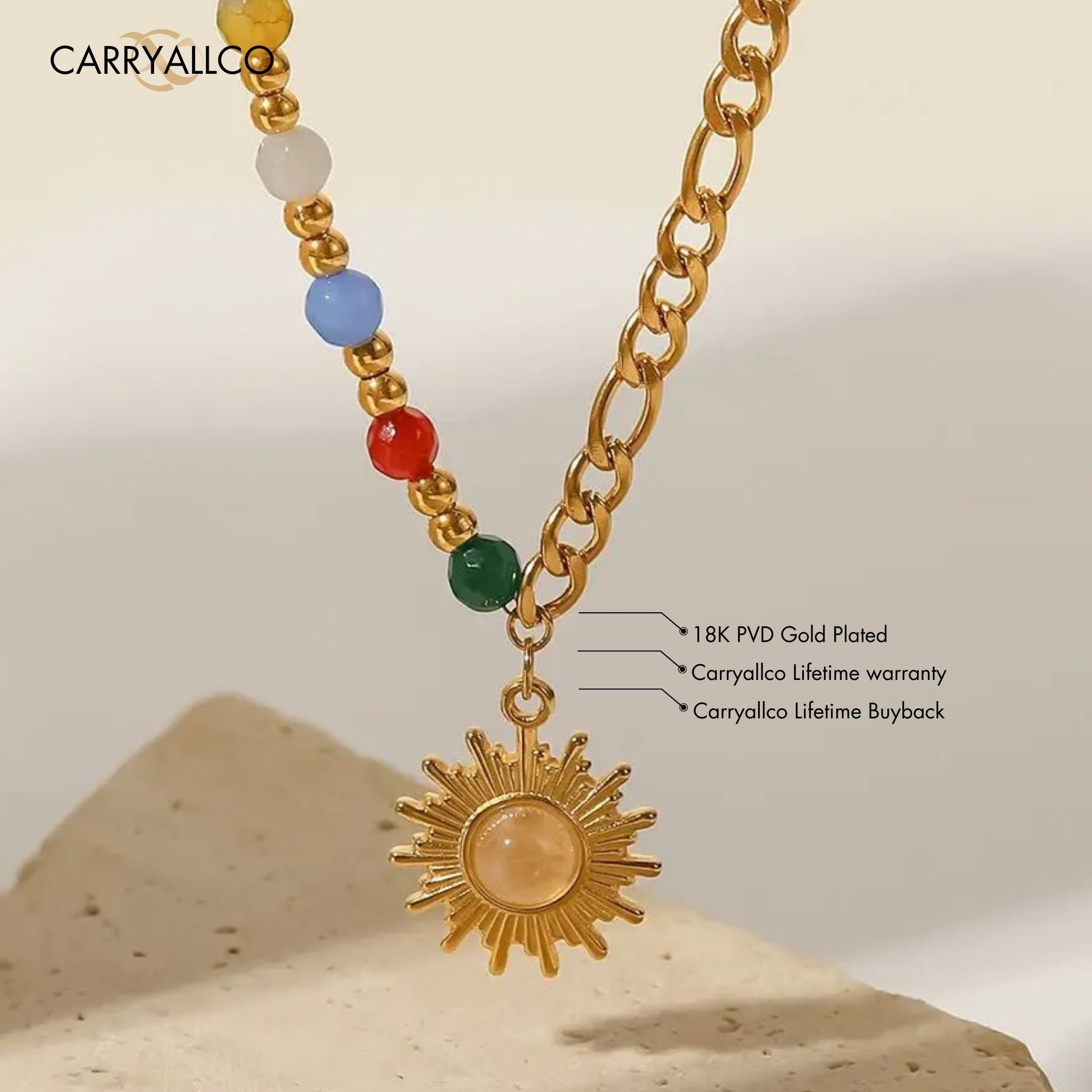 Carryallco Eternal Glow Opal Necklace Carryallco