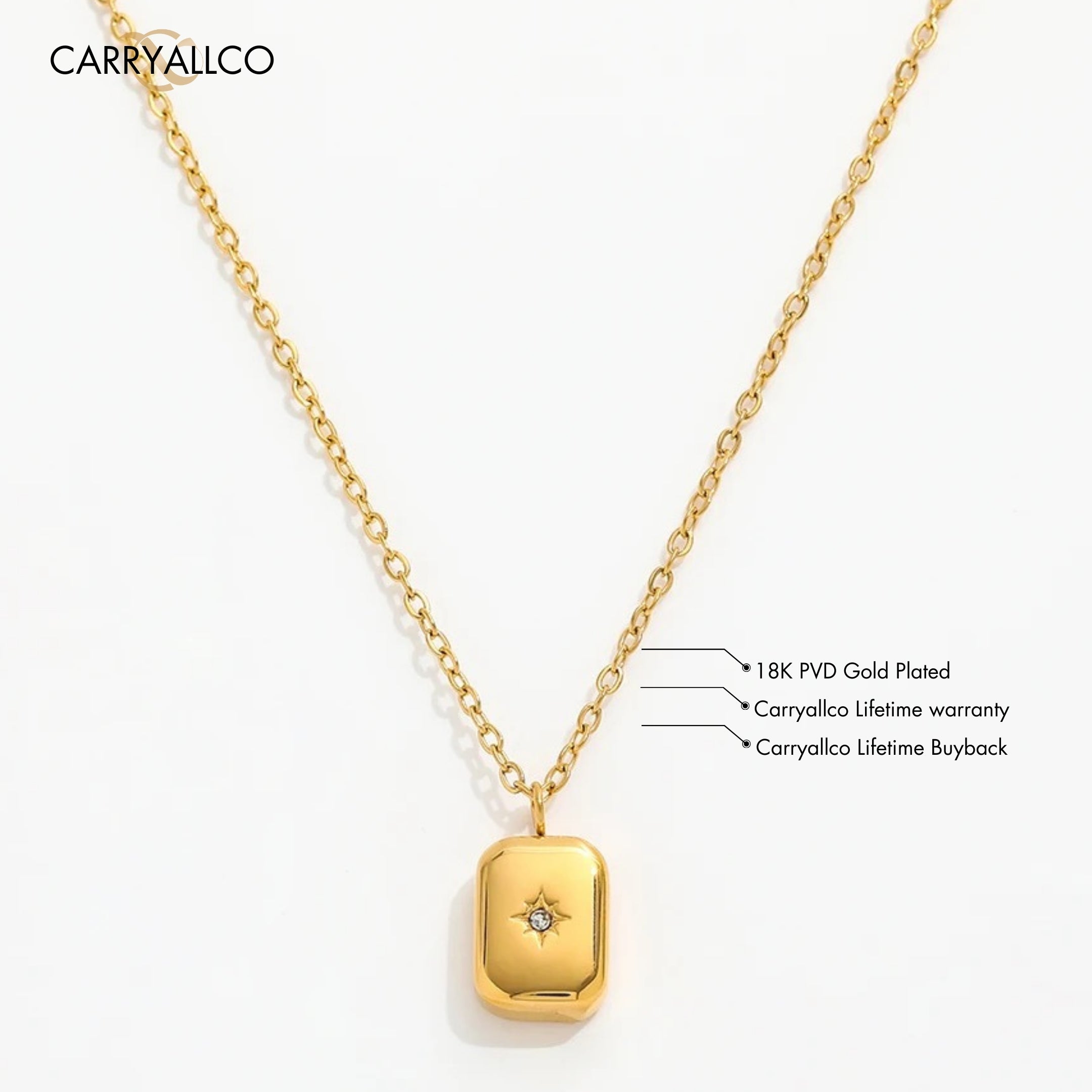 Carryallco Guiding Light Star Pendant Carryallco
