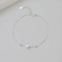 Square Chain Anklet – Sterling Silver Filled | Carryallco India
