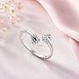Twin Solitaire CZ Bypass Toe Ring (Pair) – Sterling Silver Filled Jewellery | Carryallco India