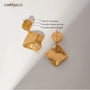 Bump Lava Irregular Drop Earrings