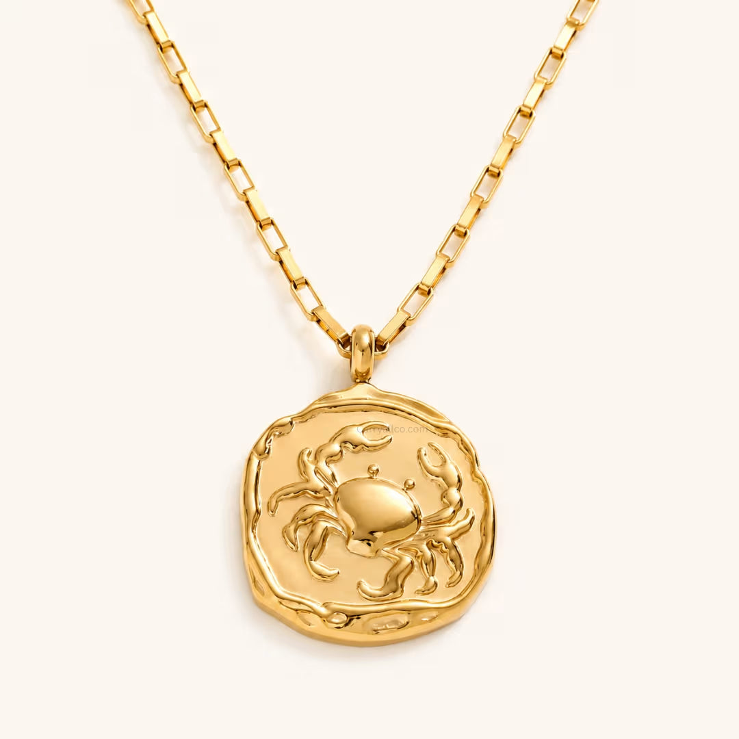 Cancer Zodiac Necklace