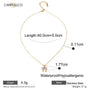 Carryallco Bow Knot CZ Pendant Necklace Carryallco
