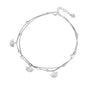 Ginkgo Charm Anklet – Sterling Silver Filled Jewellery | Carryallco India