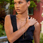 Carryallco 18K Gold Plated Rope Twist Bracelet
