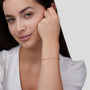 Rope Twist Chain Bracelet – 18K Gold Plated | CARRYALLCO