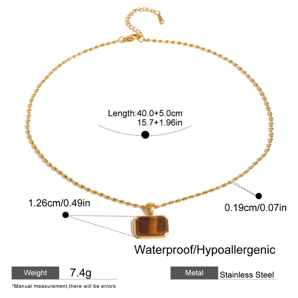 Carryallco Skyline Glow Pendant Necklace Carryallco
