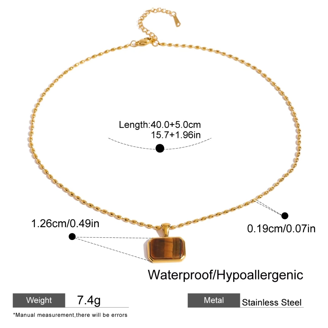 Carryallco Skyline Glow Pendant Necklace