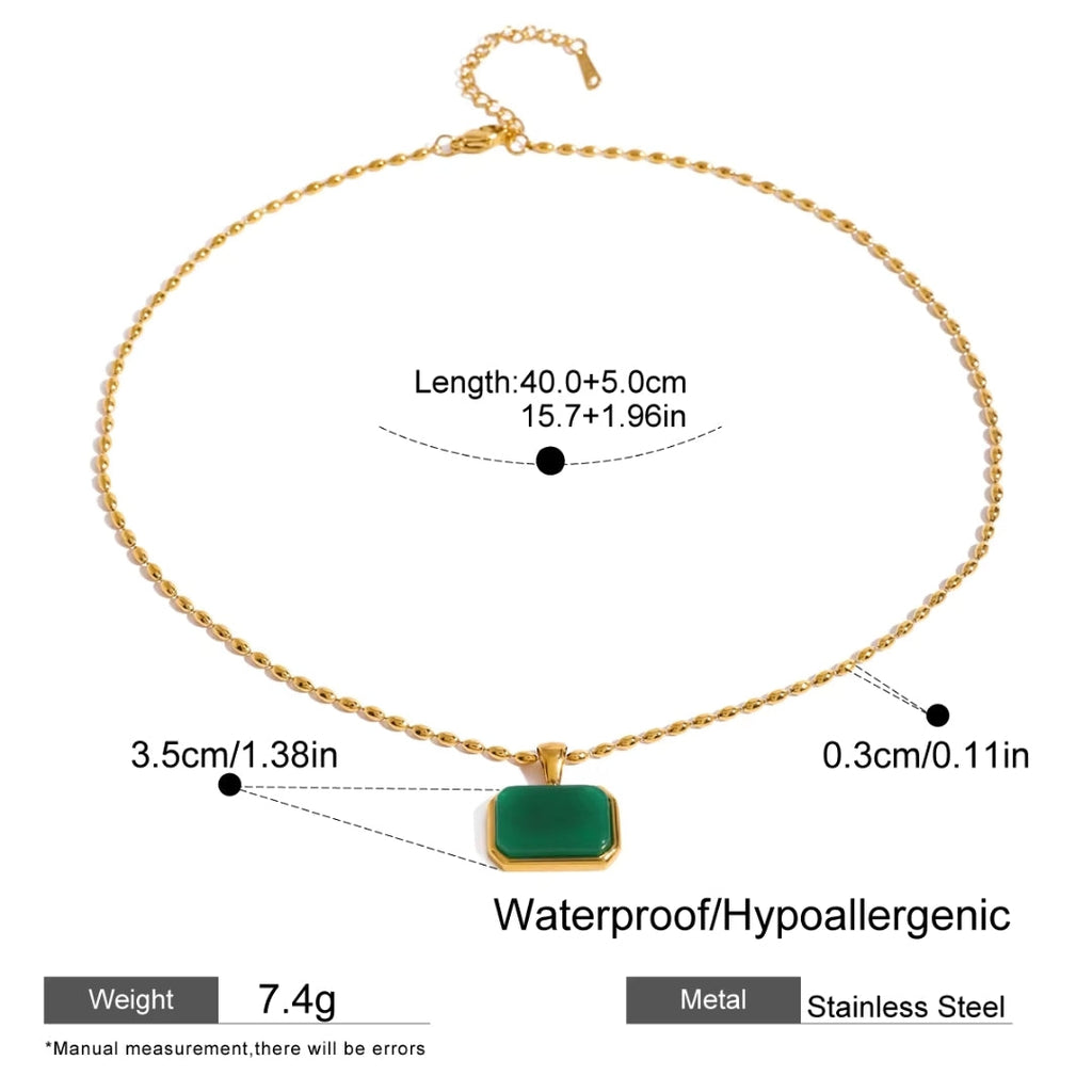 Carryallco Skyline Glow Pendant Necklace Carryallco