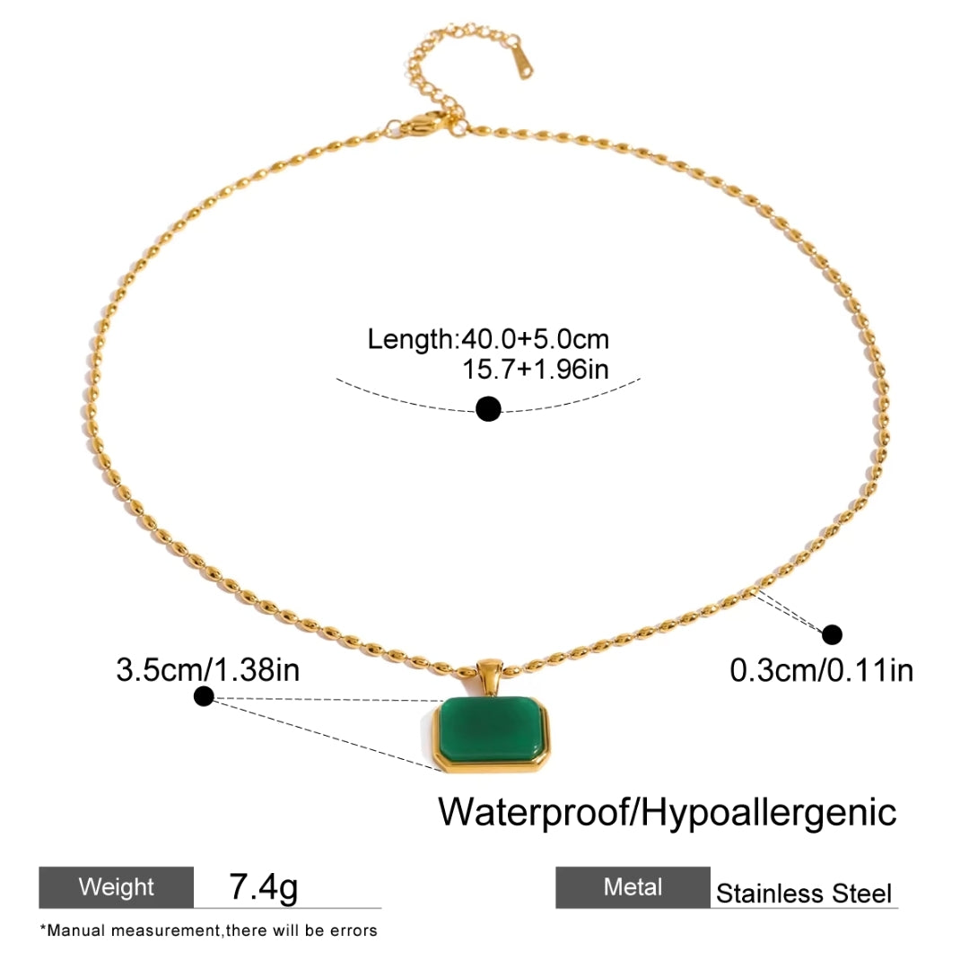 Carryallco Skyline Glow Pendant Necklace