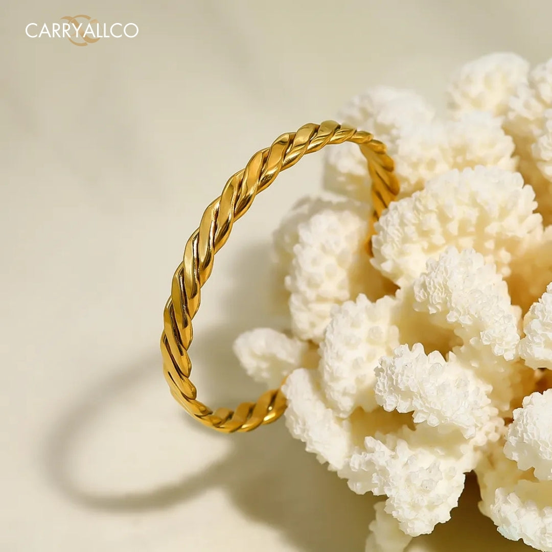 Twisted Wide Cuban Bracelet Carryallco