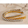 Cuban Link Statement Bracelet – 18K Gold PVD | Carryallco India