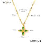 Green Leaf Necklace