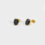 Black Stone Studs