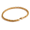Demi-Fine 18K Gold Plated Box Link Chain Bracelet