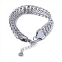 Double Curb Chain Bracelet – 18K Gold Plated | CARRYALLCO