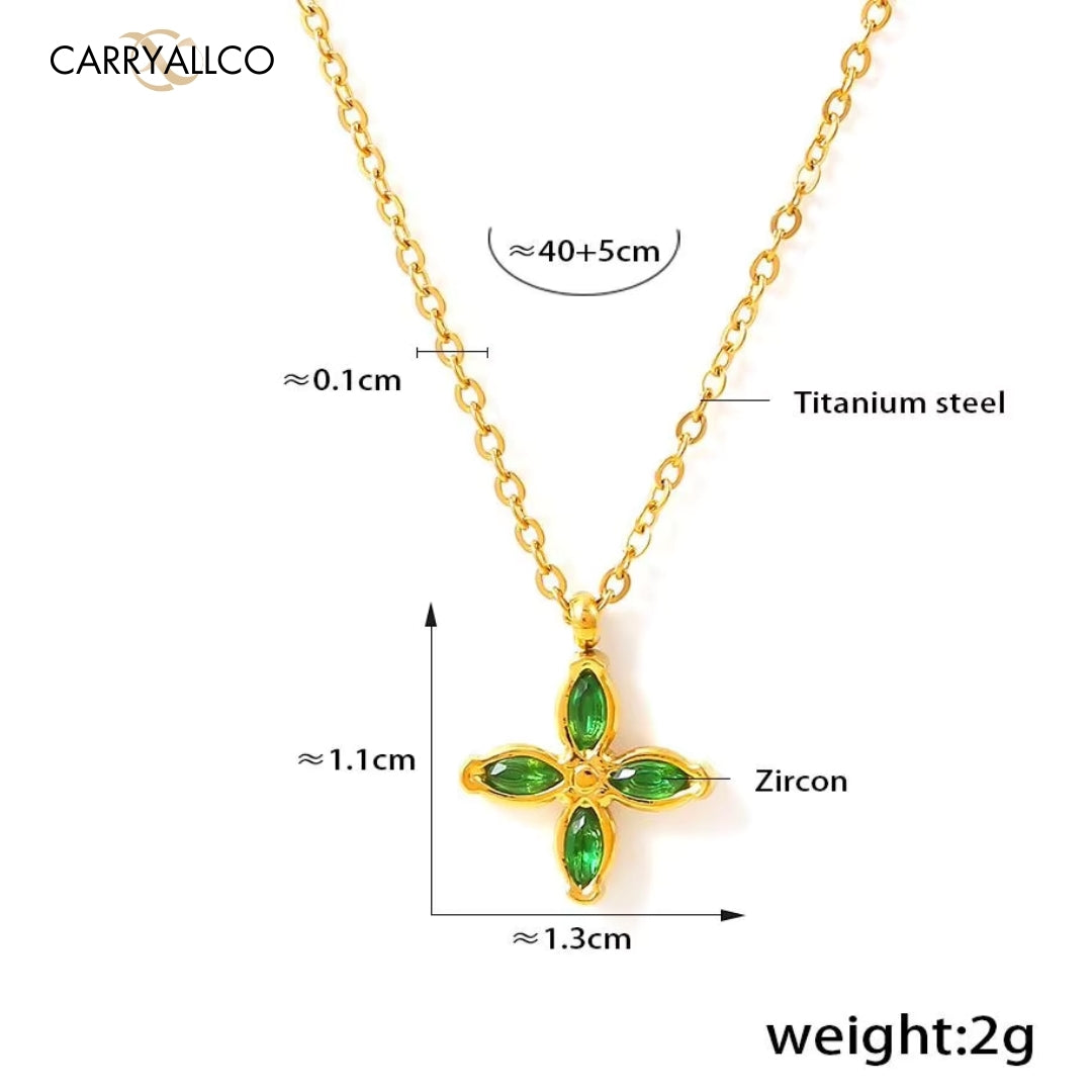 Green Leaf Necklace